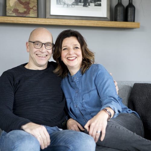 Jose collecteert voor haar man Jeffrey