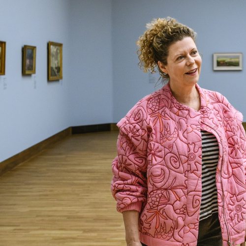 Margot Ros in museum
